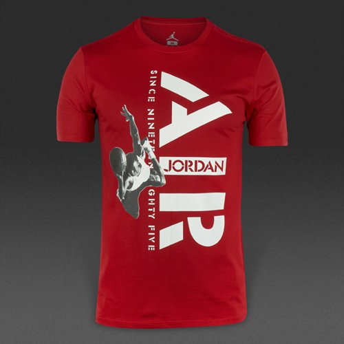 Jordan Since 1985 Tee Gym Red / White for Men